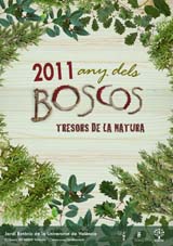 Cartell de la campanya de l'Any dels Boscos.